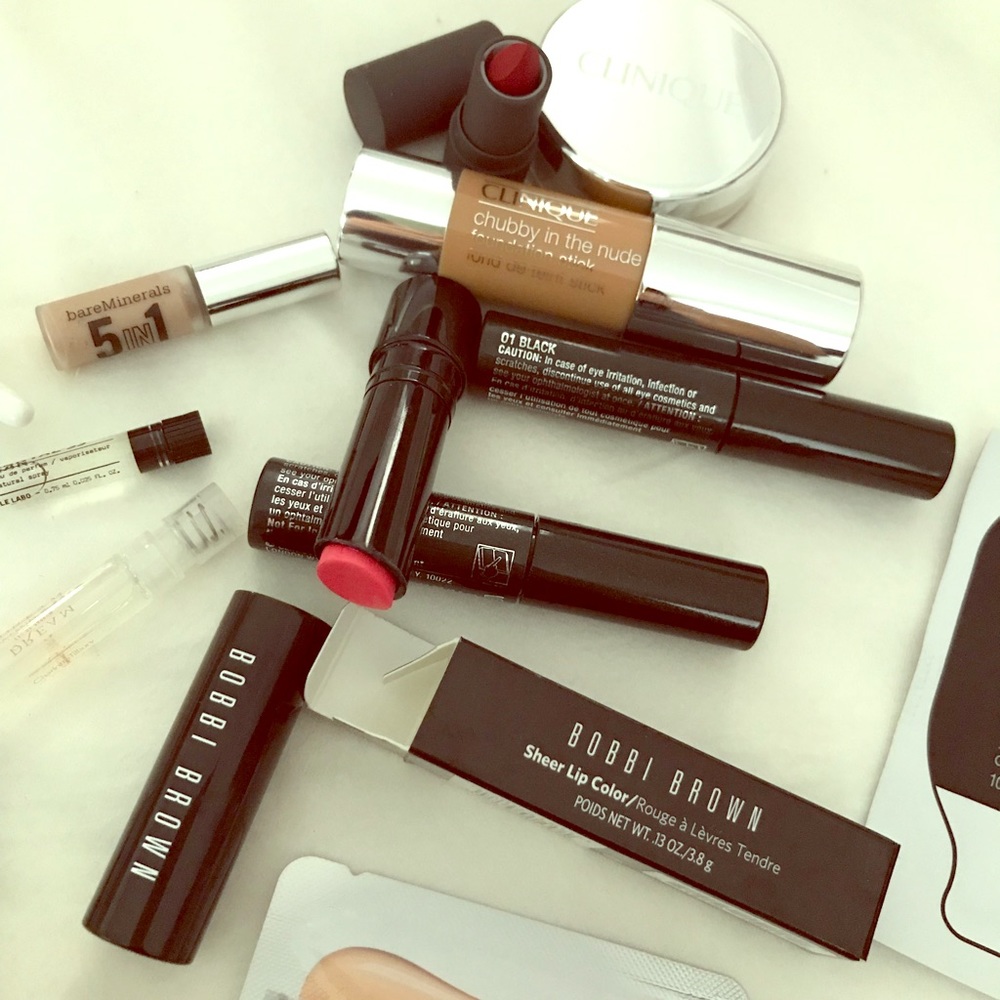 LOT OF BITE LIPSTICK CLINIQUE FULLSIZE BOBBI BROWN